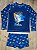 Conjunto Sunga Infantil + Blusa Proteção Uv50 Térmica Dry Blue Tubarão - Imagem 9