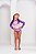 Kit 3 Peça Blusa Pro Uv 50 + Biquíni + Top Infantil Roxo Unicornio - Imagem 8