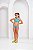 Kit 3 Peça Blusa Pro Uv 50 + Biquíni + Top Infantil Verde Sereia - Imagem 7