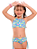 Kit 3 Peça Blusa Pro Uv 50 + Biquíni + Top Infantil Amarelo Summer - Imagem 3