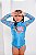 Kit Blusa Térmica Proteção Uv50+ E Biquíni Golfinho Azul - Imagem 9