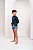 Camisa Proteção Solar Uv 50 + Sunga Boxer Infantil Juvenil Preto Praia - Imagem 9