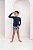 Camisa Proteção Solar Uv 50 + Sunga Boxer Infantil Juvenil Preto Praia - Imagem 3