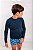 Camisa Proteção Solar Uv 50 + Sunga Boxer Infantil Juvenil Preto Praia - Imagem 16