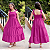 Vestido Infantil E Juvenil Longo De Amarrar Duna Roxo - Imagem 2