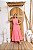 Vestido Infantil E Juvenil Longo De Amarrar Duna Rosa-Claro - Imagem 3