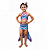 Saia Cauda De Sereia + Biquíni Infantil Juvenil Praia Cor5 - Imagem 2