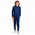 Conjunto Infantil Flanelado Térmico Pelúcia Segunda Pele Azul Marinho - Imagem 2