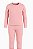 Conjunto Infantil Flanelado Térmico Pelúcia Segunda Pele Rosa Coral - Imagem 4