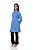 Jaleco Feminino OXFORD gola padre com 3 bolsos - Azul Celeste - Imagem 1