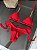 Biquini Cortininha vermelho Luxo - Imagem 1