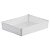 Caixa Cesto Rattan Organizador Grande 34x25x6,5 Branco - Imagem 1