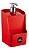 Dispenser Porta Detergente e Porta Esponja 2 em 1 Vermelho - Imagem 1
