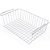 Organizador Suspenso Branco Grande 46x28Cm Essence 0008 DiCarlo - Imagem 1