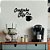 Placa Quadro Decorativo 3D Cantinho Do Café Com Xicara 30x45  Preto - Imagem 3
