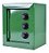 Mini Cofre Com Segredo Verde 10x8x12Cm Fercar - Imagem 1