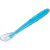 Colher Anatómica Silicone Para Desenvolvimento do Bebe Azul - Imagem 2