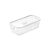 Pote Hermético Slim Multiuso 845 ML Branco 22x10x6Cm 1781 Paramount - Imagem 1