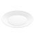 Prato Para Sobremesa de Vidro Opalino Harena Branco 19cm - Imagem 1