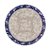 Prato Raso de Porcelana Blue Garden 26cm 8595 Lyor - Imagem 2