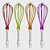 Batedor De Ovo Claras Fouet De Silicone Colorido 325 Keita - Imagem 2