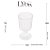 Taça de Vidro Para Licor Johnson 50ml 5,5x4,5x9cm 2391 Lyor - Imagem 3