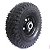 Pneu Com Roda Completa 4.10/3.50-4 Com Rolamento Rx Tires - Imagem 1