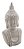 Decoração de Concreto Buddha Corpo Cinza 10,5x8,5x20cm Lyor - Imagem 1