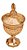 Potiche Bomboniere De Cristal Brandon Ambar 11,5x24,5cm Lyor - Imagem 2