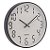 Relógio de Parede Quartz Branco Com Preto 30,5x4Cm - Imagem 1