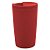 Copo Térmico de Bambu Parede Dupla C/ Tampa Vermelho 500ml - Imagem 2