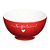 Bowl Porcelana Redondo Vermelho 440ML 12,5x12,5x6,5cm - Imagem 1
