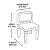 Cadeira Cadeirinha Infantil Desmontável Poltrona P/ Crianças - Imagem 4