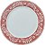 Aparelho de Jantar Classic Porcelana 20 Pçs Branco Com Rosa - Imagem 3