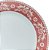 Aparelho de Jantar Classic Porcelana 20 Pçs Branco Com Rosa - Imagem 6