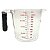 Jarra 1000 Ml Com Medidor e Cabo Plástica Transparente Weck - Imagem 1