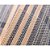 Lugar Americano de Bambu Esteira Listrado Colorido 45x30 Cm - Imagem 2