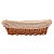 Cesto Rattan C/Forro Poliéster Retangular 24x17x7Cm Lyor - Imagem 3