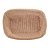 Cesto Rattan C/Forro Poliéster Retangular 24x17x7Cm Lyor - Imagem 4