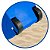 Caixa Super Térmica 32 Litros Com Puxador e Rodinhas Azul - Imagem 5