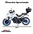 Moto De Polícia Multi Motors Motocicleta Brinquedo Infantil - Imagem 2