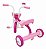 Triciclo Motoca Infantil Menina You Girl Rosa Buzina - Imagem 3