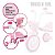 Triciclo Motoca Infantil Menina You Girl Rosa Buzina - Imagem 6