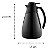 Garrafa Térmica Bule Acolher 100% Inox 1 Lt Preto - Imagem 2