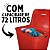 Cesto P/Roupa Suja Retangular 72 Lts Rattan C/Tampa Vermelho - Imagem 6