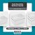 Cesto Multiuso Decorativo Branco 19x13,5x6,5Cm - Imagem 4