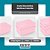 Cesto Multiuso Decorativo Rosa 19x13,5x6,5Cm - Imagem 5