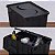 Caixa Organizadora Container Or-08 56 Litros Preto Com Tampa - Imagem 2