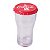 Copo Coca-Cola Transparente C/ Tampa Vermelha 530mL 16x10Cm - Imagem 1