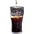 Copo Coca-Cola Transparente C/ Tampa Vermelha 530mL 16x10Cm - Imagem 3